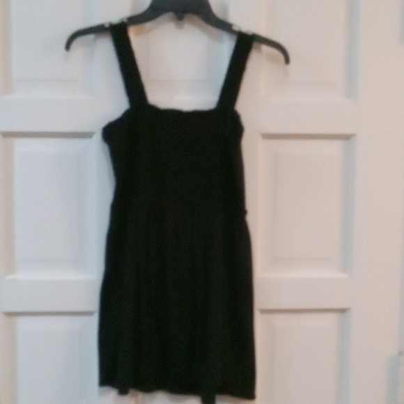 Motherhood Maternity Black Top Size L Smock Top - Picture 2 of 7
